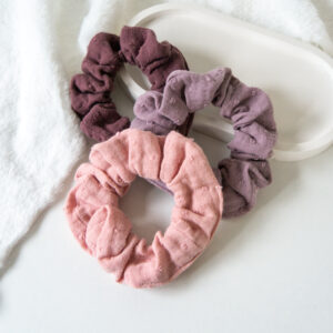 Musselin Scrunchie Set – Florals