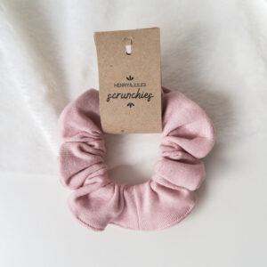 Fluffy Scrunchie – Hellrosa