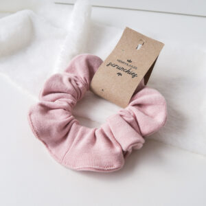 Fluffy Scrunchie – Hellrosa