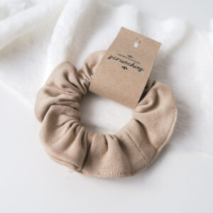 Fluffy Scrunchie – Sand