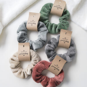 Cord Scrunchie Set