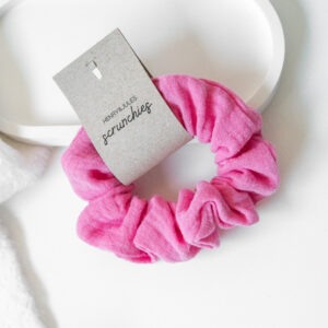 Musselin Scrunchie – Pink