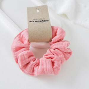 Musselin Scrunchie – Korall