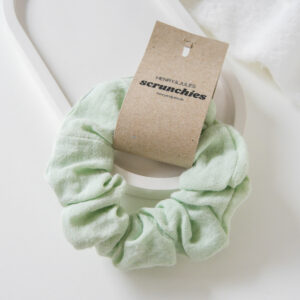 Musselin Scrunchie – Mint