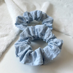 Scrunchie – Dobby Hellblau