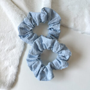 Scrunchie – Dobby Hellblau