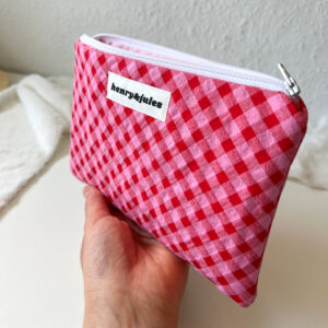 Täschchen – Karo Pink